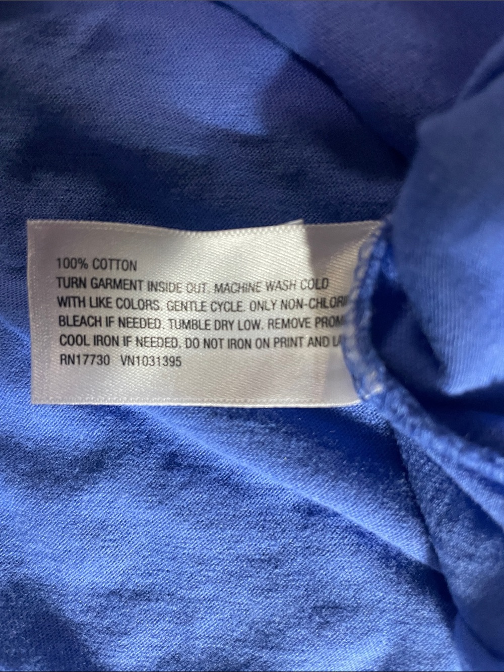 Universal Thread Royal Blue Graphic Crewneck Tee Size XS | NWT - Picture 3 of 3